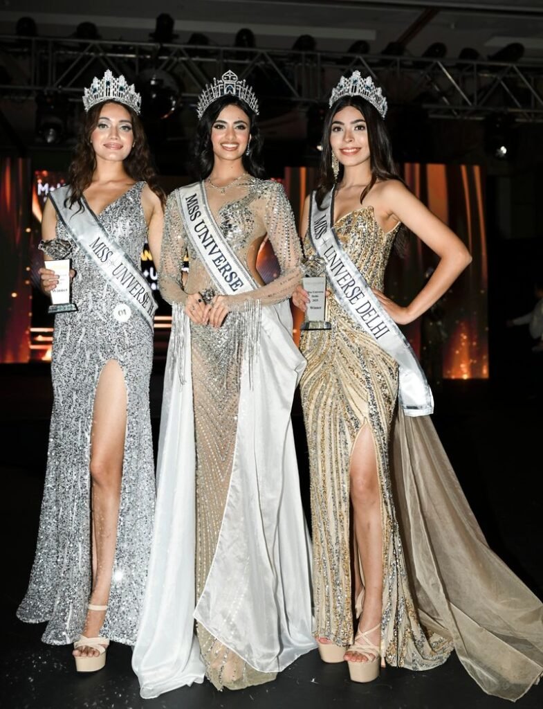 मिस यूनिवर्स इंडिया 2025 ने दिल्ली, हरियाणा और उत्तराखंड के लिए विजेताओं की घोषणा की