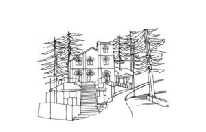 लैंडर में रस्किन बॉन्ड के साथ उच्च चाय