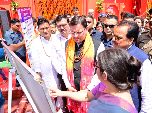 मुख्यमंत्री ने हल्द्वानी स्थित कालू सिद्ध मंदिर में प्राण प्रतिष्ठा महोत्सव में की पूजाअर्चना