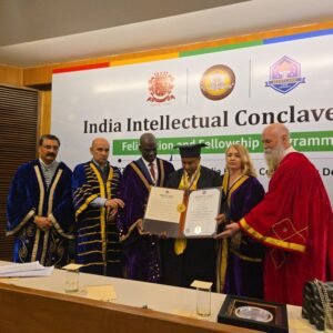 देहरादुन उद्यमी शिवम अग्रवाल ने मैरीलैंड स्टेट यूनिवर्सिटी द्वारा मानद डॉक्टरेट से सम्मानित किया