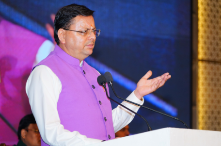 मुख्यमंत्री श्री पुष्कर सिंह धामी ने की पर्वतीय राज्यों के लिए पृथक विमानन नीति की मांग।