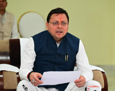 मुख्यमंत्री धामी ने बाल संवाद कार्यक्रम में विद्यार्थियों से किया सीधा संवाद, खेल संस्कृति को मजबूत करने पर दिया जोर।