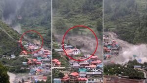 उत्तरकाशी बारिश रोष: खिर गंगा नदी में बड़े पैमाने पर फ्लैशफ्लड कहरता है; कई लोग थरली गाँव में फंस गए थे