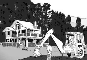 देहरादुन में मैला सड़कों और निवासी हास्य