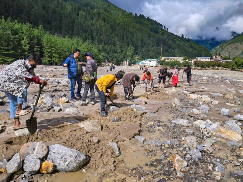 उत्तरकाशी फ्लैशफ्लड्स: विशेषज्ञ धरली आपदा के दौरान भागीरथी में झील के गठन की व्याख्या करते हैं