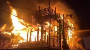 नैनीटल में प्रतिष्ठित ओल्ड लंदन हाउस में आग टूट जाती है; इतिहासकार की बहन को मार दिया