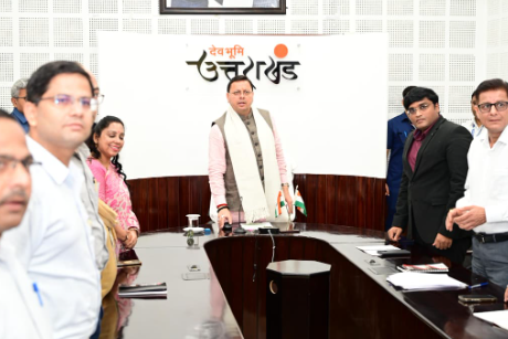 मुख्यमंत्री धामी ने किया लगभग 25 करोड़ रुपए की धनराशि का ऑनलाइन डायरेक्ट बेनिफिट ट्रांसफर।