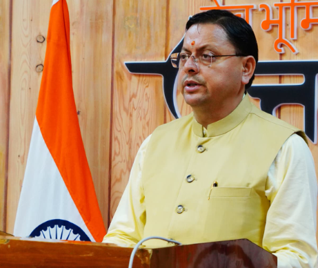 मुख्यमंत्री श्री पुष्कर सिंह धामी ने वर्चुअल माध्यम से अल्मोड़ा के मां नंदा देवी मेला2025 का किया शुभारंभ।