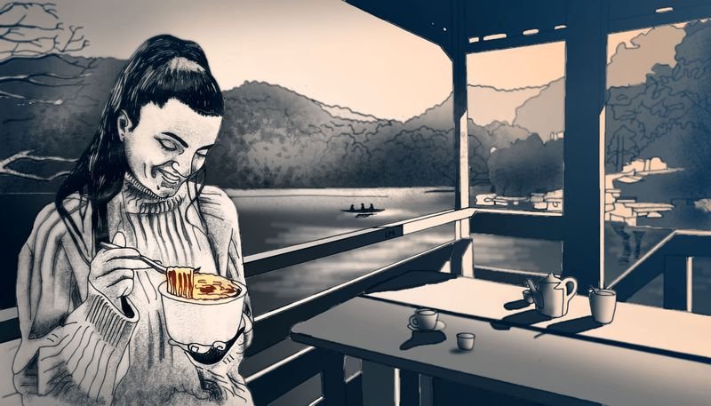 मैगी और नैनीताल की पहाड़ियों का जादू